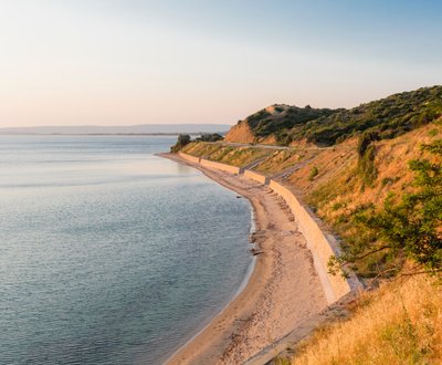La plage à Anzac Cove, vue vers le nord - Unbekannt Unbekannt